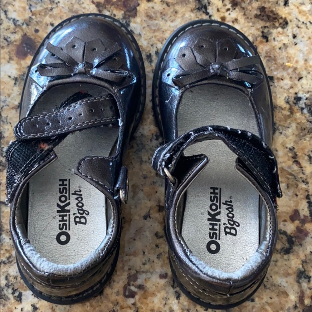 Osh Kosh Bigosh Girls Toddler Strap Shoes Size 7M